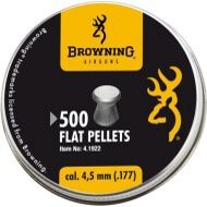 BROWNING Náboj 4,5mm vzduchovka, Flat 500ks, (8127) (4.1922)