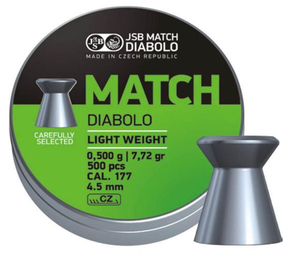 Diabolo Match Pistol 4,5mm 500ks