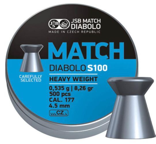 Diabolo Match S100 4,5mm 500ks