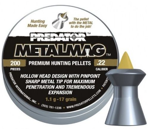 Náboj 5,5mm vzduchovka, Diabolo JSB Predator Metalmag 200ks