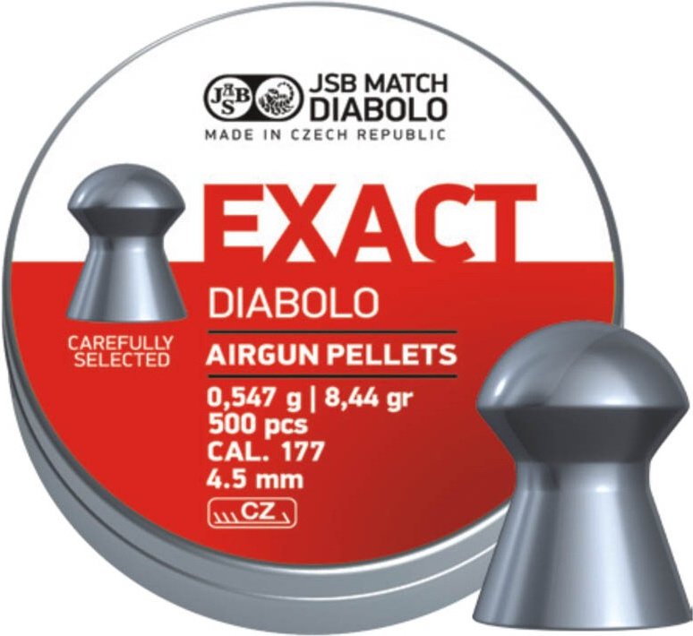 JSB MATCH DIABOLO Náboj 4,51mm Exact 500ks (546236-500)