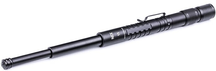 NEXTORCH Teleskopický obušok 15" with Flashlight (N15L)