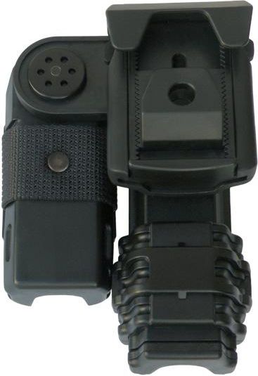 ESP Plastové puzdro na obušok a sprej dvojité, rotačné (SH121-SH-14)