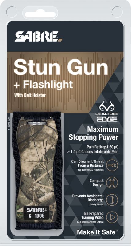 SABRE Paralyzér 1.60 uC s LED Svietidlom - camo (G-S-1005-CM)