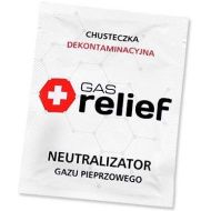 Dekontaminačná vreckovka Gas relief 18x16cm