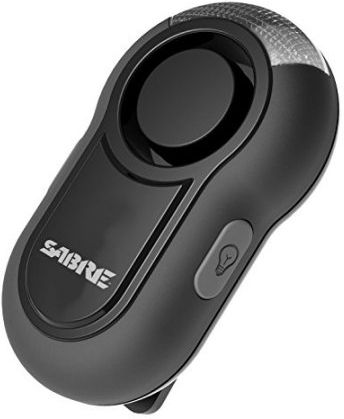 SABRE Osobný alarm s LED Svietidlom (PA-CLIP-BK)