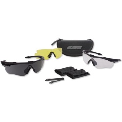 ESS Ochranné okuliare Crossblade 3LS - číre, žlté a dymové sklo (EE9032-07)