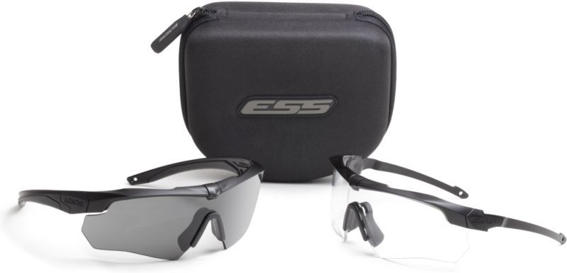 ESS Ochranné okuliare Crossbow Suppressor 2X - číre, dymové sklo (740-0451)
