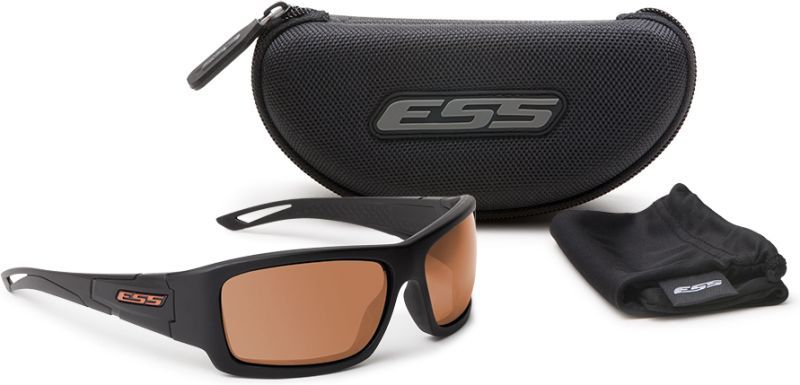ESS Ochranné okuliare Credence čierne - copper sklo, zrkadlové (EE9015-06)