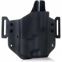 FALCO Opaskové puzdro kydex OWB typ C905 pre Glock 17 so svetlom, pravák, šedé