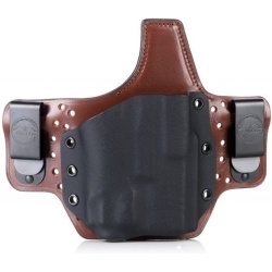 FALCO Opaskové puzdro IWB typ A320 pre G17, vysoké mieridla, pravák+ PL2, čierne