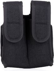 FALCO Opaskové puzdro na 2 zásobníky Glock 17 otvorené, 50mm, čierne (F703)