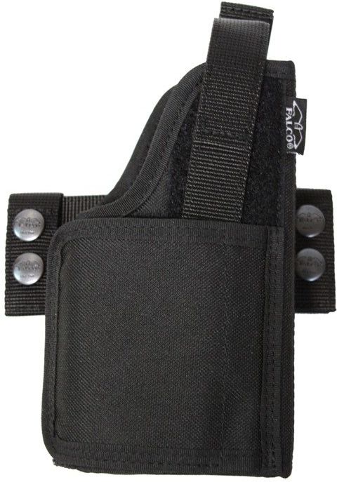 FALCO Opaskové puzdro pre Glock 17 so svetlom a laserom, 50mm, pravák, čierne