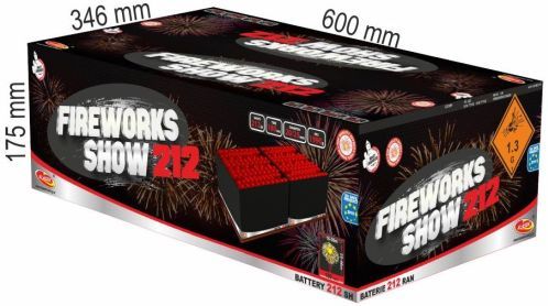 KLASEK Kompakt Fireworks show 212 - 212 rán (C212MF/C)