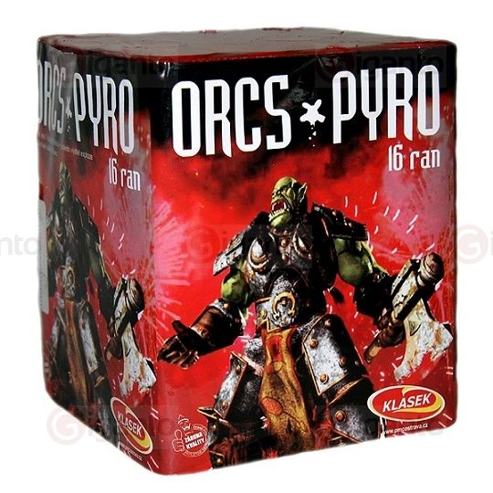 KLASEK Kompakt ORCS PYRO, 16 rán, (C163A)