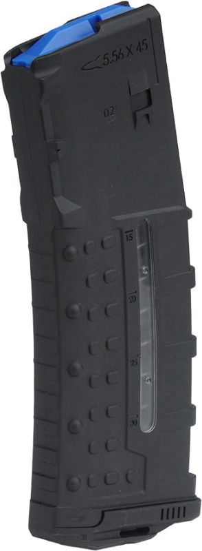 UTG Zásobník AR-15/M4 30 Polymer w/ window 5.56x45mm- black (RBT-AM30)