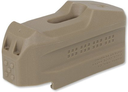 STRIKE INDUSTRIES Predlžovacia pätka EMP +5 PMAG M3 - flat dark earth (EMP+5-FDE)