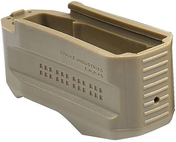 STRIKE INDUSTRIES Predlžovacia pätka EMP +5 PMAG M3 - flat dark earth (EMP+5-FDE)