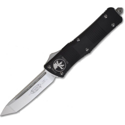 MICROTECH Zatvárací nôž Combat Troodon T/E Stonewash - čierny (144-10)