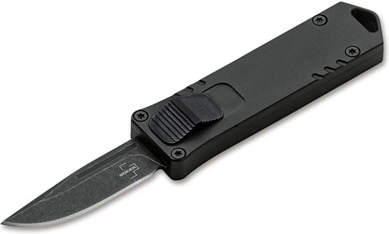 BOKER Plus Zatvárací nôž USB OTF - čierny