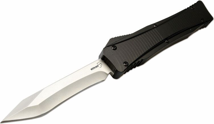BOKER Plus Zatvárací nôž OTF Falcon - čierny