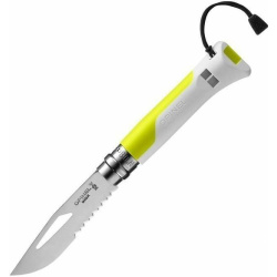 OPINEL Zatvárací nôž N08 Inox Outdoor - biela/žltá