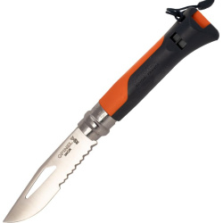 OPINEL Zatvárací nôž N08 Inox Outdoor - oranžová/čierna
