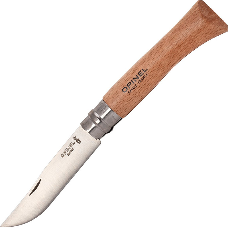 OPINEL Zatvárací nôž N°10 Inox VRI - buk