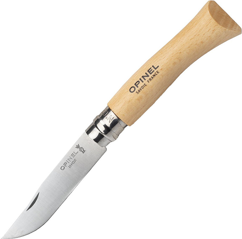 OPINEL Zatvárací nôž N°07 Inox VRI - drevo