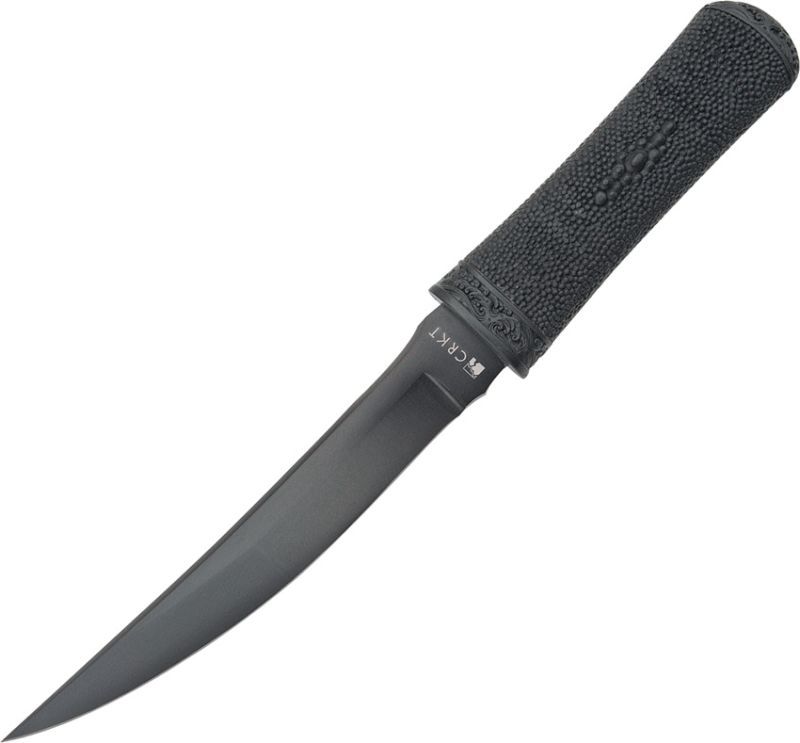 CRKT Nôž s pevnou čepeľou Hissatsu - čierny (CR2907K)