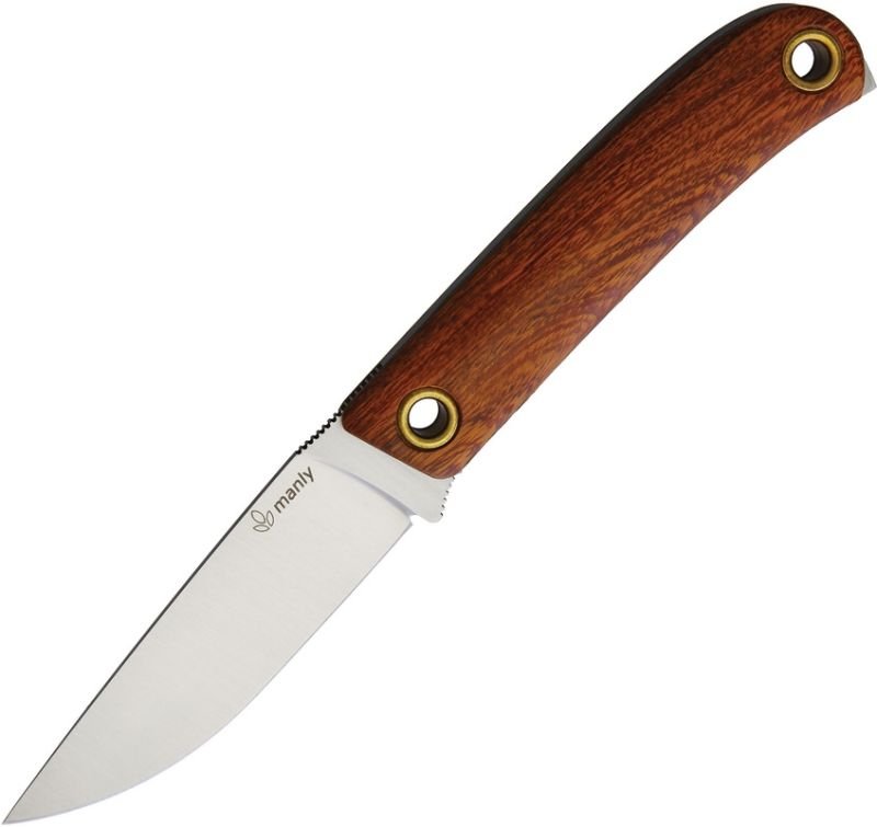 MANLY Nôž s pevnou čepeľou Patriot Fixed Blade - ironwood (MLY010)