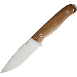 MANLY Nôž s pevnou čepeľou Drugar Fixed Blade 154 - orech (MLY015)