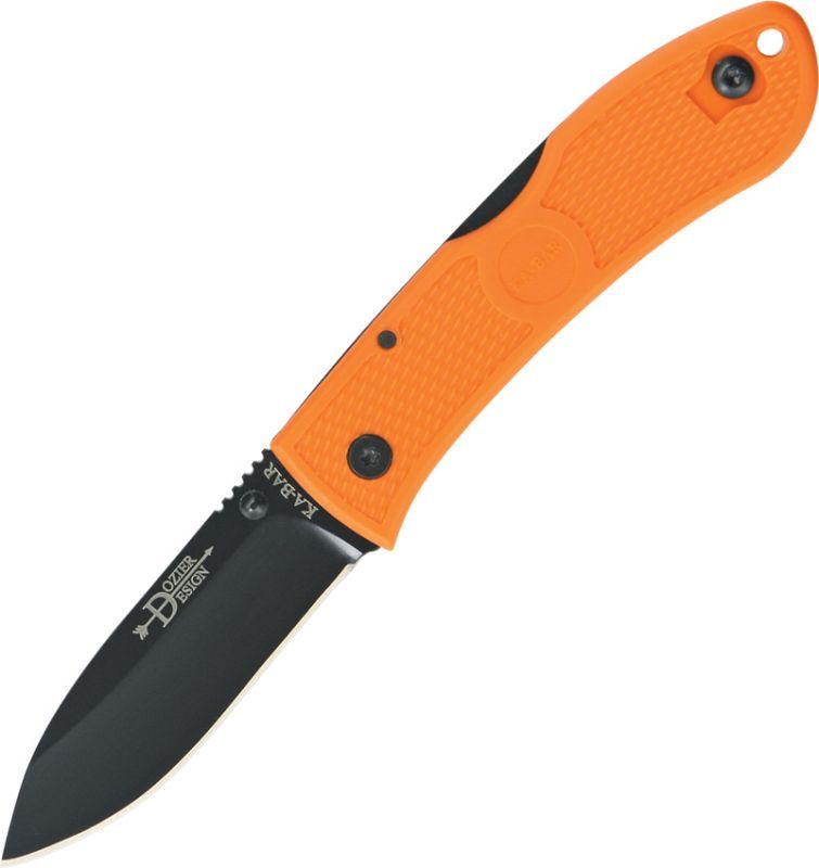 KA-BAR Zatvárací nôž Dozier Hunter - oranžový (KA4062BO)