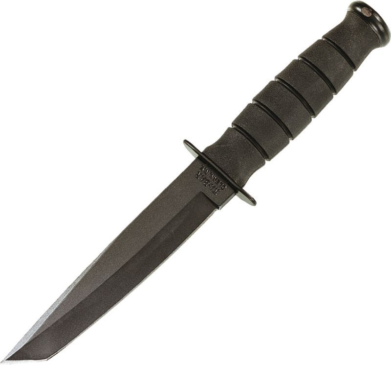 KA-BAR Nôž s pevnou čepeľou Short Tanto Leather (KA1254)