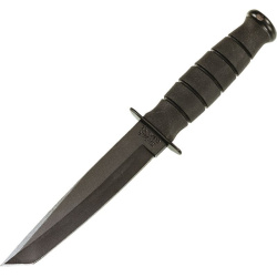 KA-BAR Nôž s pevnou čepeľou Short Tanto Leather (KA1254)