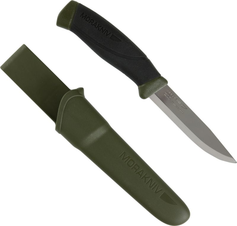 MORAKNIV Nôž s pevnou čepeľou Companion MG (S) - Stainless Steel - zelený (NZ-CMG-SS-02)