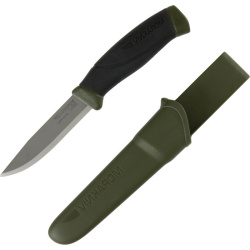 MORAKNIV Nôž s pevnou čepeľou Companion MG (C) - Carbon Steel - zelený (NZ-CMG-CS-02)