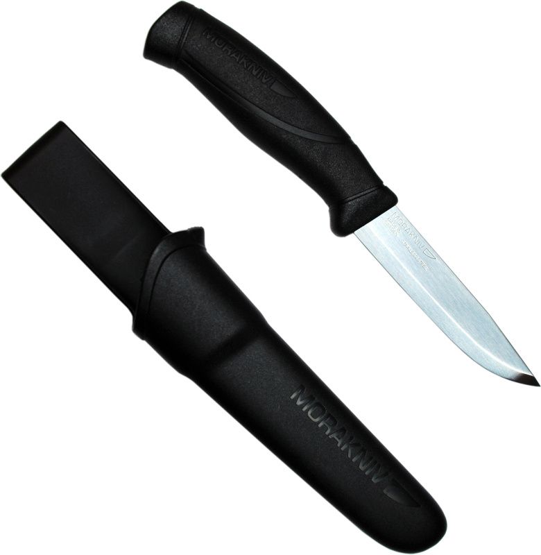 MORAKNIV Nôž s pevnou čepeľou Companion Black - Stainless Steel - čierny (NZ-CBL-SS-01)