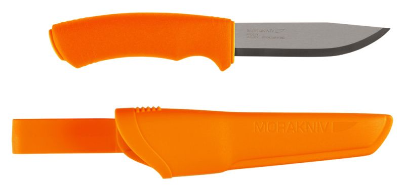 MORAKNIV Nôž s pevnou čepeľou Bushcraft Orange - Stainless Steel - oranžový (NZ-BSO-SS-24)