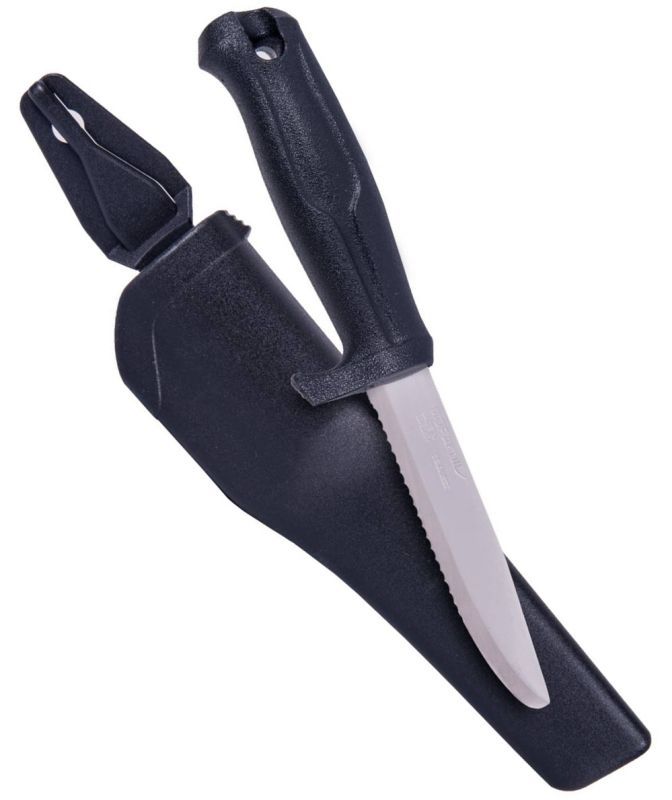 MORAKNIV Nôž s pev.čep. Marine Rescue 541 stainless steel black Muničák