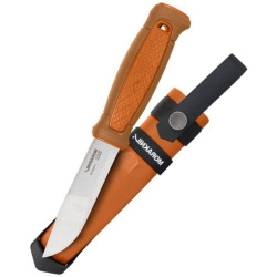 MORAKNIV Nôž s pevnou čepeľou Kansbol Multi-Mount stainless steel - burnt orange (NZ-KSM-SS-95)