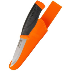 MORAKNIV Nôž s pevnou čepeľou Companion HeavyDuty F (C) carbon steel -  orange (NZ-CHO-CS-24)
