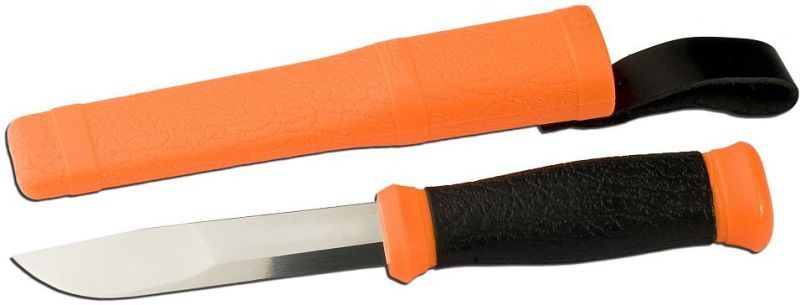 MORAKNIV Nôž s pevnou čepeľou Outdoor 2000 - Stainless Steel - oranžový (NZ-200-SS-24)