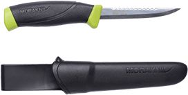 MORAKNIV Nôž s pevnou čepeľou Knife Fishing Comfort Scaler 098 - Stainless Steel - čierny (NZ-S98-SS-01)