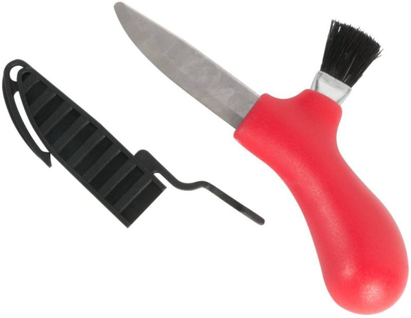 MORAKNIV Nôž s pevnou čepeľou Karl-Johan Mushroom Knife - červený (NZ-KJM-SS-25)