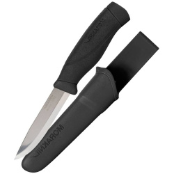 MORAKNIV Nôž s pevnou čepeľou Companion HeavyDuty (S) stainless steel - black (NZ-CHD-SS-01)