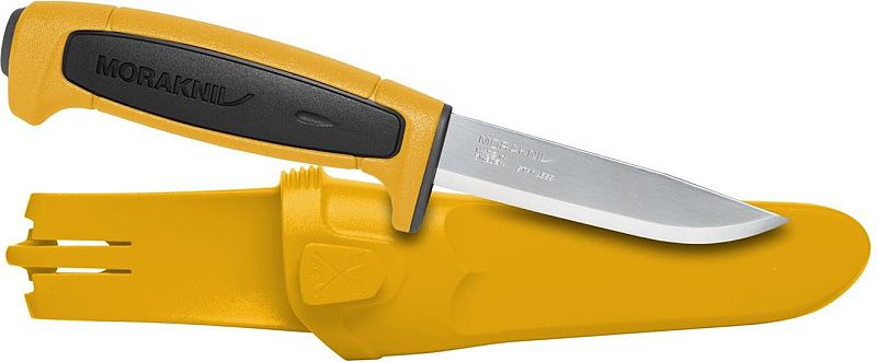 MORAKNIV Nôž s pevnou čepeľou BASIC 546 LE 2020 - žltý/čierny (NZ-546-SS-2601B)