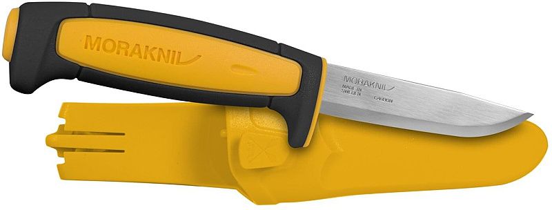 MORAKNIV Nôž s pevnou čepeľou BASIC 511 LE 2020 - čierny/žltý (NZ-511-CS-2601A)