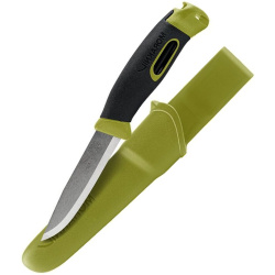 MORAKNIV Nôž s pevnou čepeľou Companion Spark stainless steel - green (NZ-CSP-SS-82)