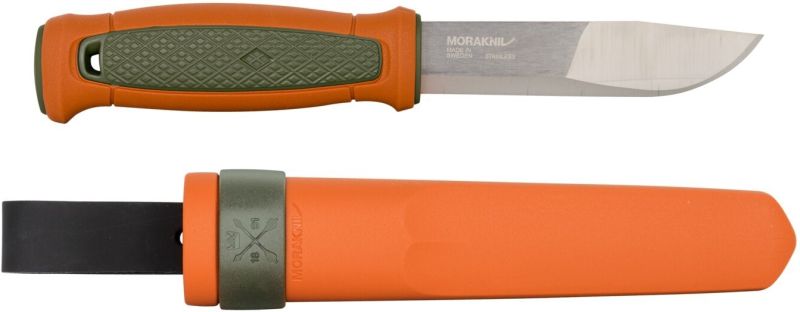 MORAKNIV Nôž s pevnou čepeľou Kansbol Hunting (S) - olive green / burnt orange (NZ-KHS-SS-0295)